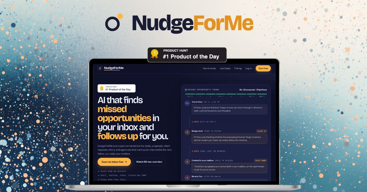 NudgeForMe — official preview image